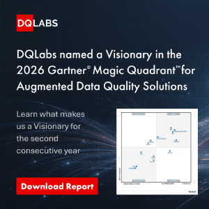 2026 Gartner Magic Quadrant for Augmented Data Quality Solutions announcement banner