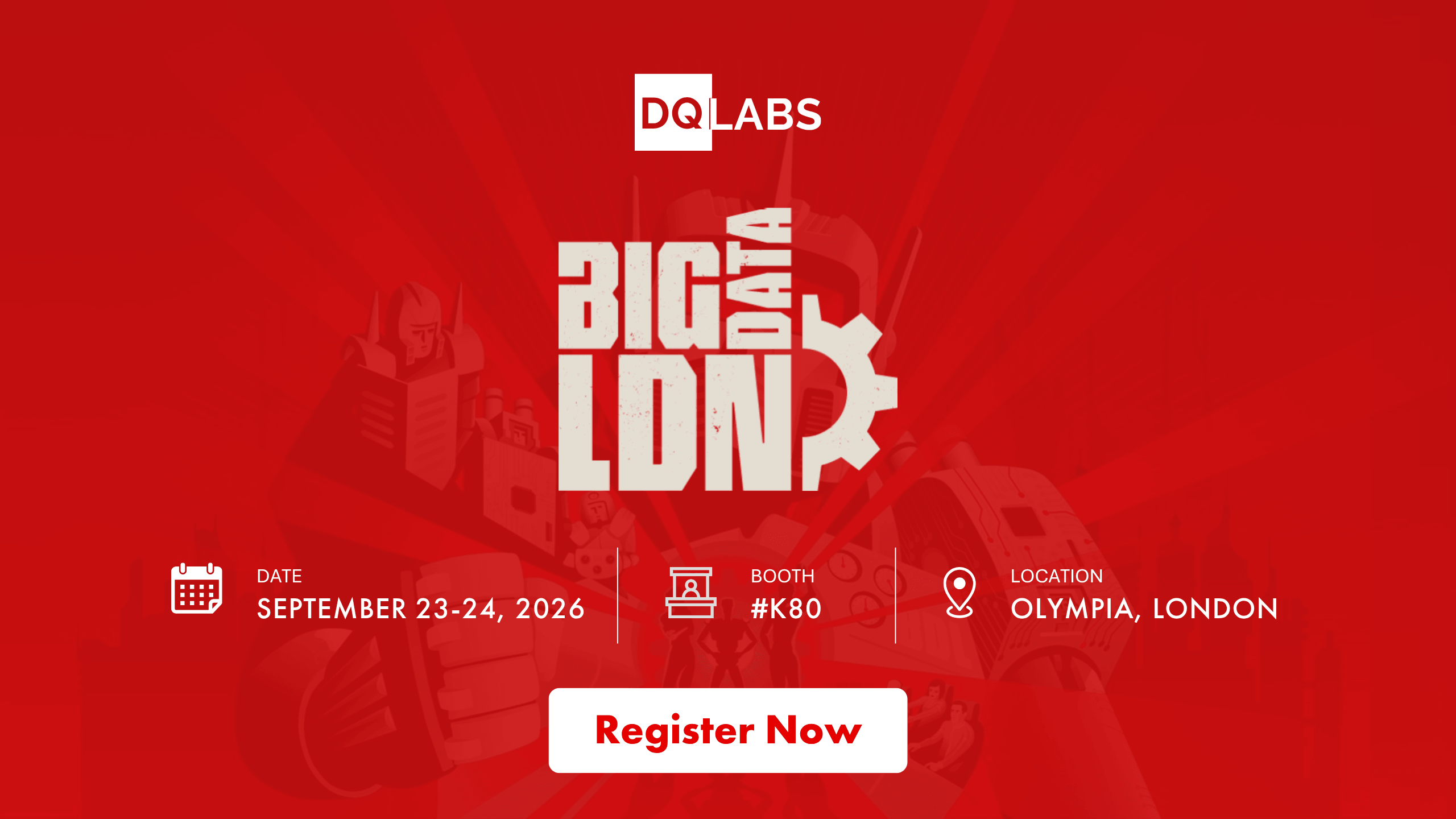 Ai4 2026 conference — DQLabs event popup