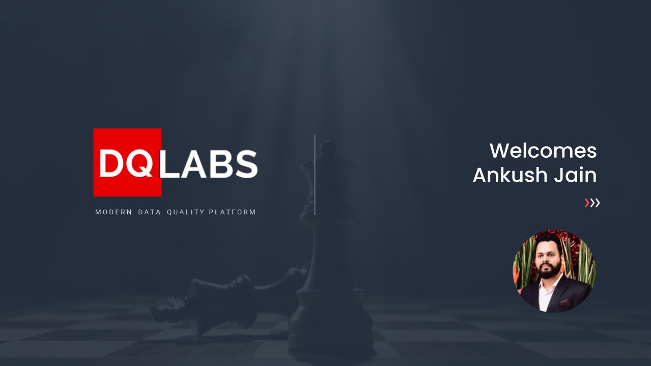 DQLabs Welcomes Ankush Jain